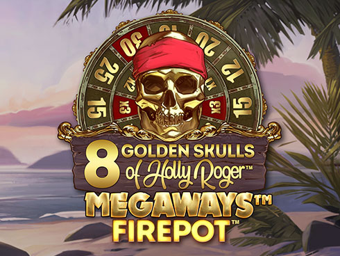 8 Golden Skulls of Holly Roger kolikkopeli
