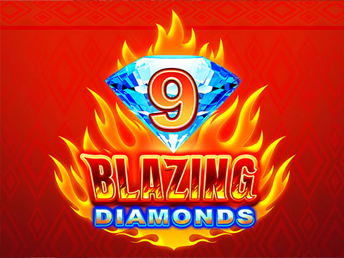 9 Blazing diamonds kolikkopeli