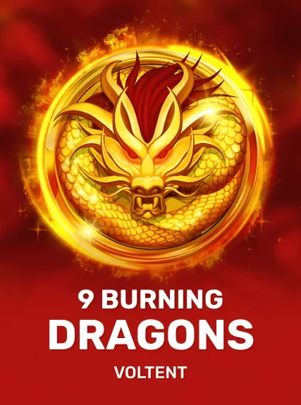9 Burning Dragons kolikkopeli