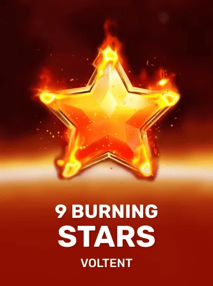 9 Burning Stars kolikkopeli