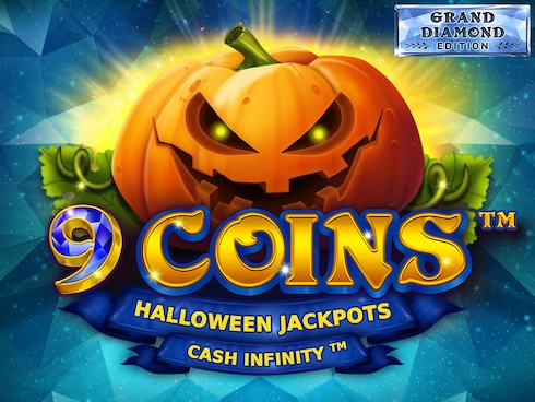 9 Coins Grand Diamond Edition Halloween Jackpots kolikkopeli