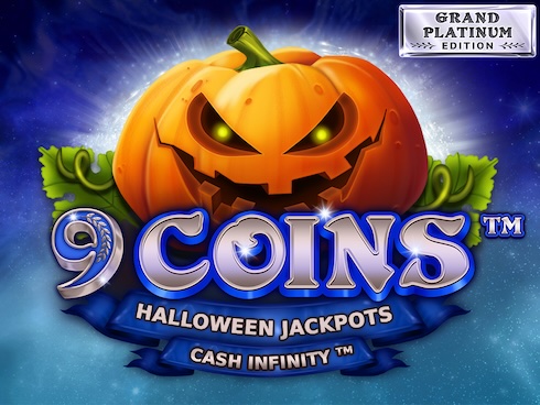 9 Coins Grand Platinum Edition Halloween Jackpots kolikkopeli