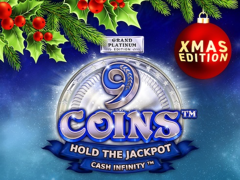 9 Coins Grand Platinum Edition Xmas Edition kolikkopeli