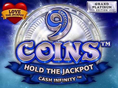 9 Coins Platinum Love the Jackpot kolikkopeli