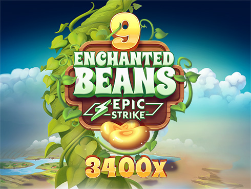 9 Enchanted Beans Epic Strike kolikkopeli