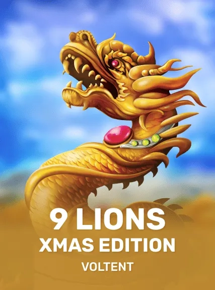 9 Lions Xmas Edition kolikkopeli