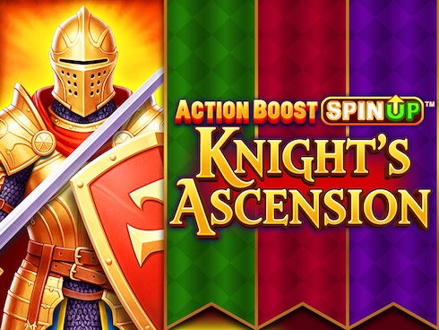 Action Boost SpinUP Knight's Ascension kolikkopeli