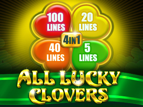 All Lucky Clover kolikkopeli