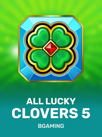 All Lucky Clovers 5 kolikkopeli
