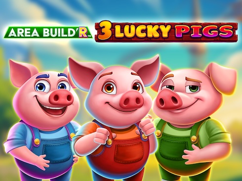 Area Build'R 3 Lucky Pigs kolikkopeli
