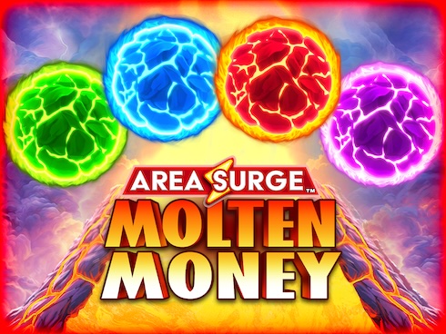 Area Surge Molten Money kolikkopeli