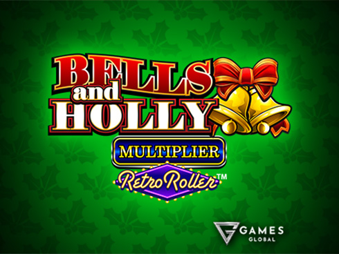 Bells and Holly Multiplier Retro Roller kolikkopeli