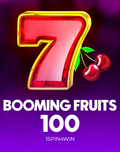 BoomingFruits100 kolikkopeli