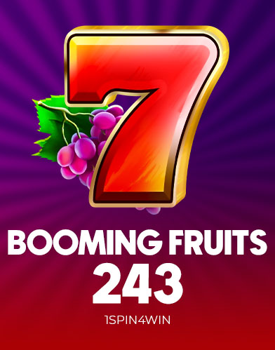 BoomingFruits243 kolikkopeli