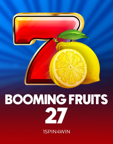 BoomingFruits27 kolikkopeli