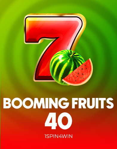 BoomingFruits40 kolikkopeli