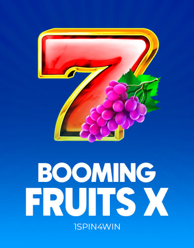 BoomingFruitsX kolikkopeli