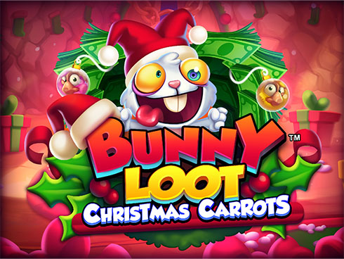 Bunny Loot Christmas Carrots kolikkopeli