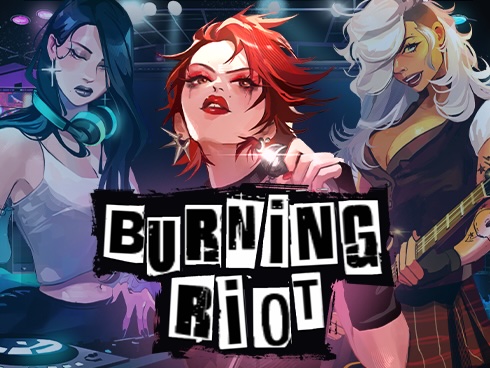 Burning Riot kolikkopeli