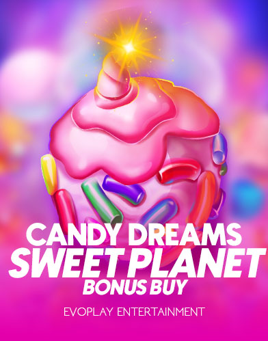 Candy Dreams: Sweet planet Bonus buy kolikkopeli