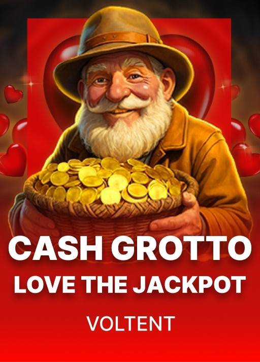 Cash Grotto Love the Jackpot kolikkopeli