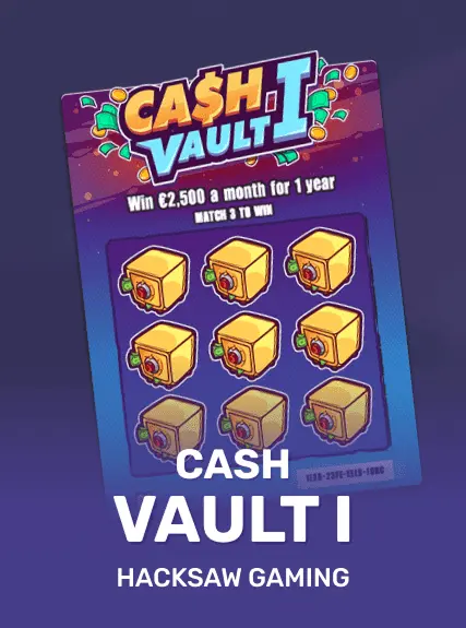 Cash Vault I kolikkopeli