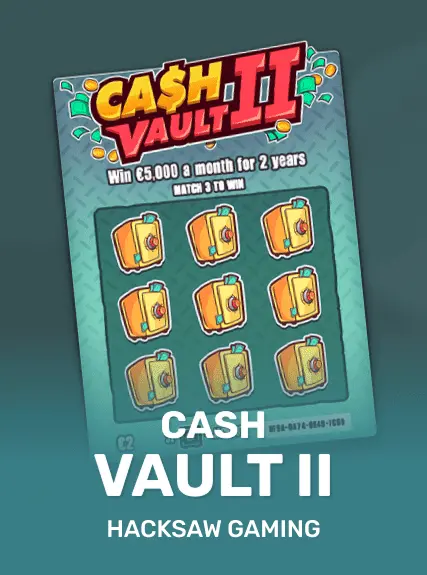 Cash Vault II kolikkopeli