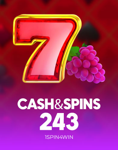 CashAndSpins243 kolikkopeli