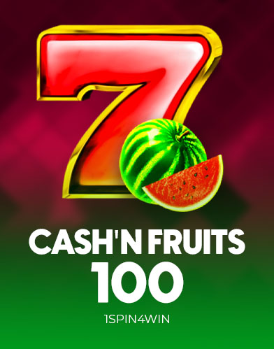 CashnFruits100 kolikkopeli