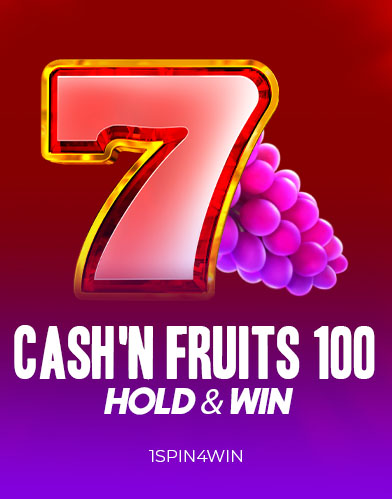 CashnFruits100HoldAndWin kolikkopeli