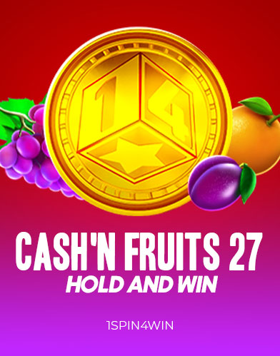 CashnFruits27HoldAndWin kolikkopeli
