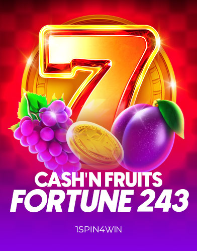 CashnFruitsFortune243 kolikkopeli