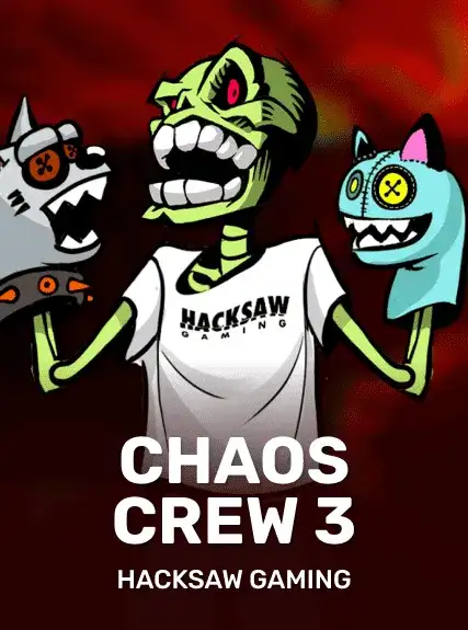 Chaos Crew 3 kolikkopeli — Hacksaw Gaming
