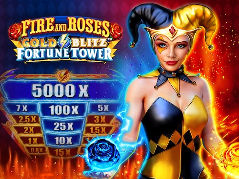 Fire and Roses Gold Blitz Fortune Tower kolikkopeli