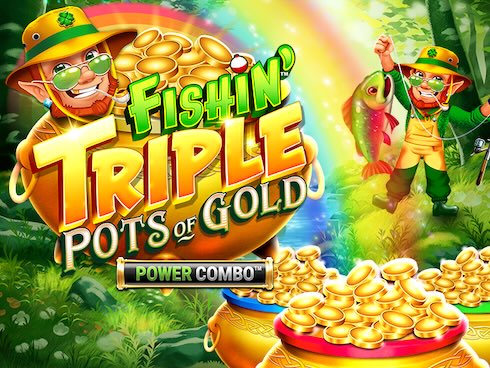 Fishin' Triple Pots of Gold POWER COMBO kolikkopeli