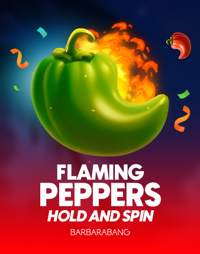 Flaming Peppers Hold and Spin kolikkopeli