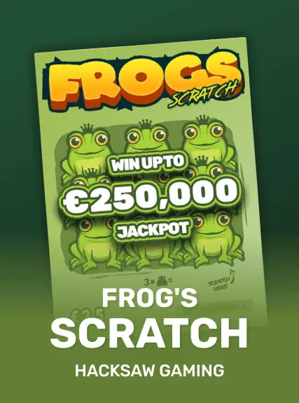 Frogs Scratch kolikkopeli