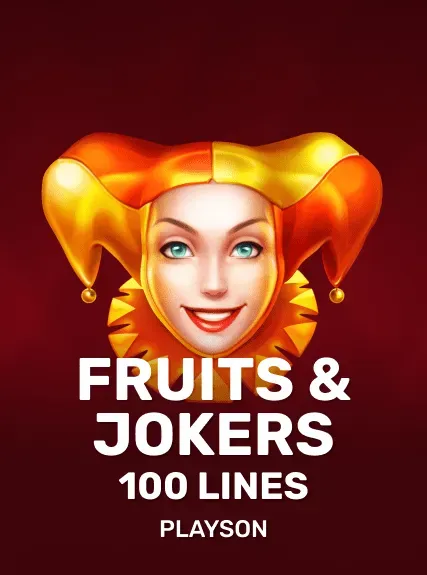Fruits & Jokers: 100 Lines kolikkopeli