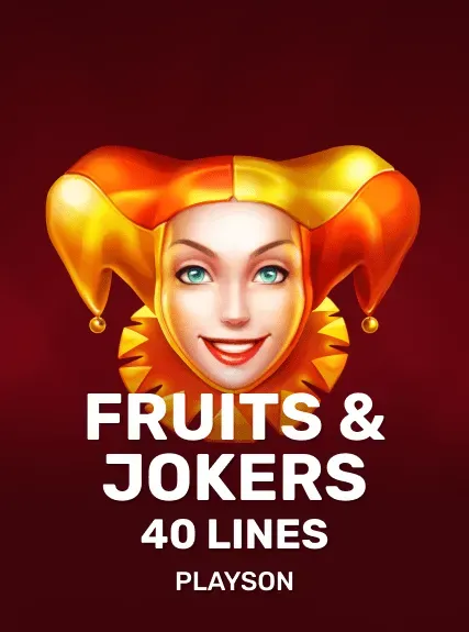 Fruits & Jokers: 40 Lines kolikkopeli