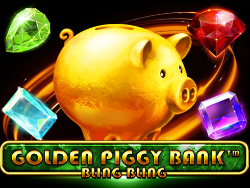 Golden Piggy Bank Bling Bling kolikkopeli