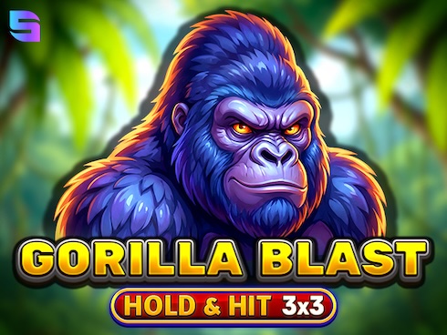 Gorilla Blast - Hold and Hit 3x3 kolikkopeli