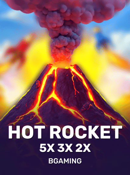 HOT ROCKET 5x 3x 2x kolikkopeli