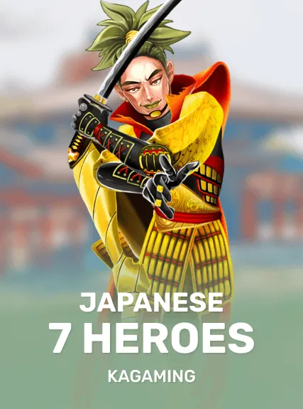 Japanese 7 Heroes kolikkopeli