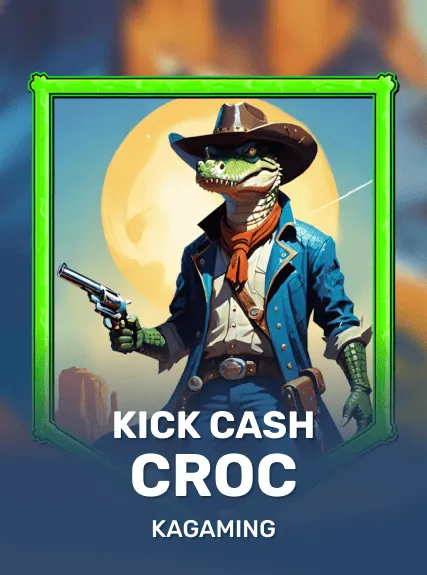 Kick Cash Croc kolikkopeli
