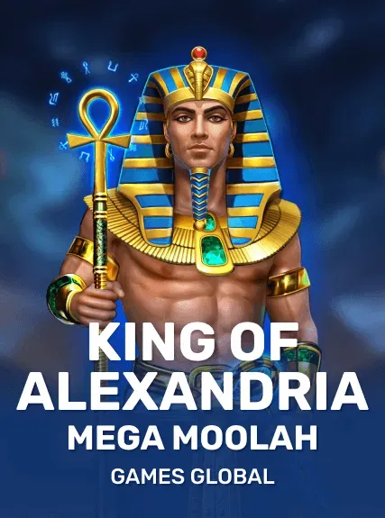 King of Alexandria Mega Moolah kolikkopeli