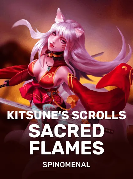 Kitsune's Scrolls - Sacred Flames kolikkopeli
