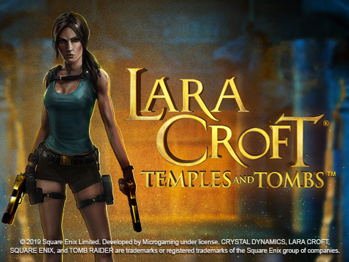 Lara Croft: Temples and Tombs kolikkopeli