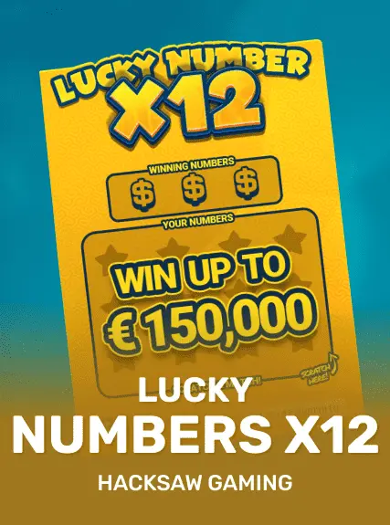 Lucky Numbersx12 kolikkopeli
