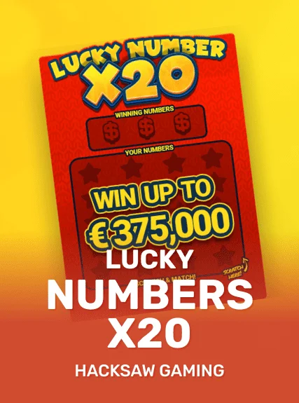 Lucky Numbersx20 kolikkopeli