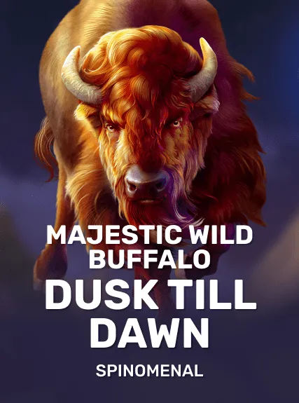Majestic Wild Buffalo - Dusk Till Dawn kolikkopeli